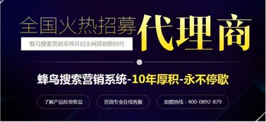 蜂鸟营销系统代理服务指南